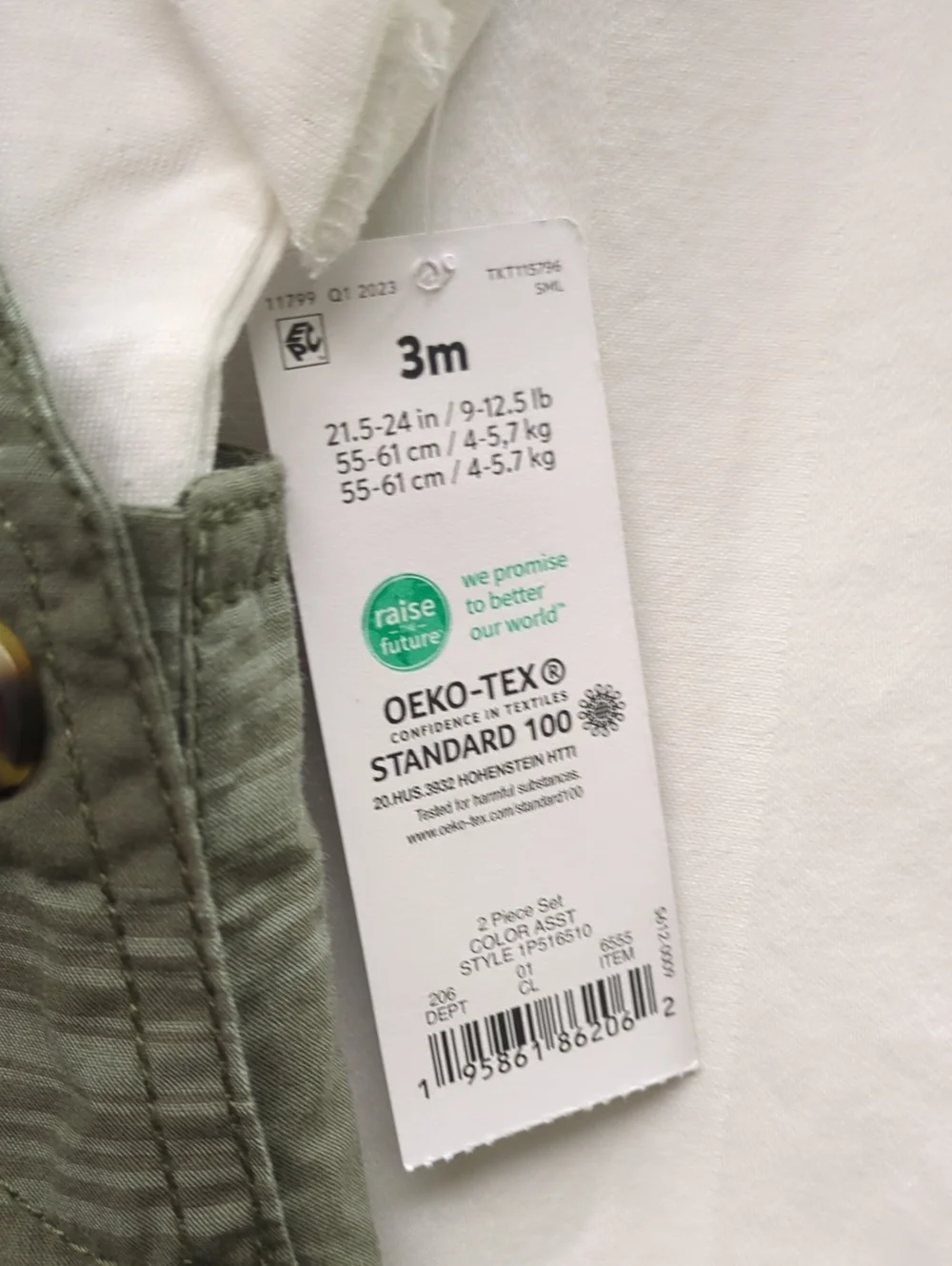 Carters Shortalls - 0-3 months